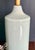 Wood 1960s Mid-Century Modern Celadon Crackle-Glaze Ceramic & Wood Table Lamp For Sale - Image 7 of 15