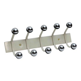 Mid-Century Modern Rack with Five Hooks For Sale