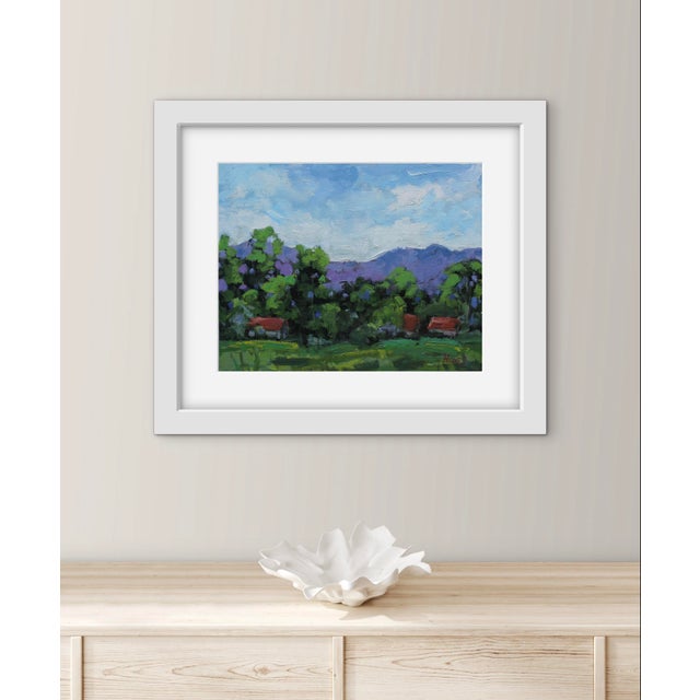 2020s Expressionist Landscape Oil Painting For Sale - Image 5 of 8