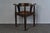 Vintage Armchair in Leatherette and Oak For Sale - Image 5 of 13