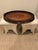 Wood Theodore Alexander Pie Crust Edge Inlaid Serving Tray For Sale - Image 7 of 7