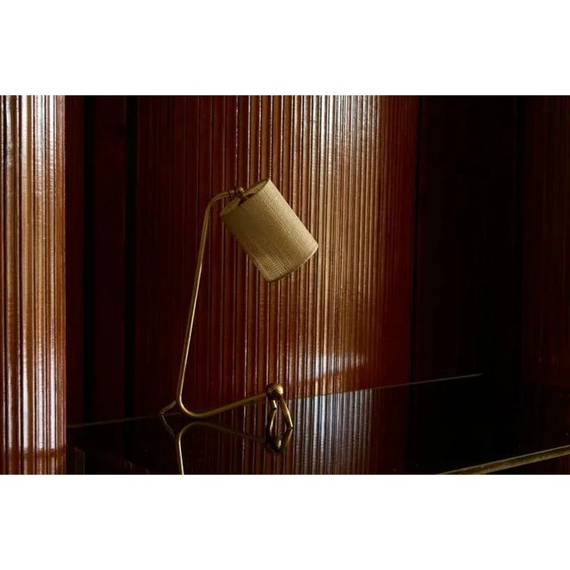 Mid-Century Table Lamp in Brass, 1960s For Sale - Image 4 of 13