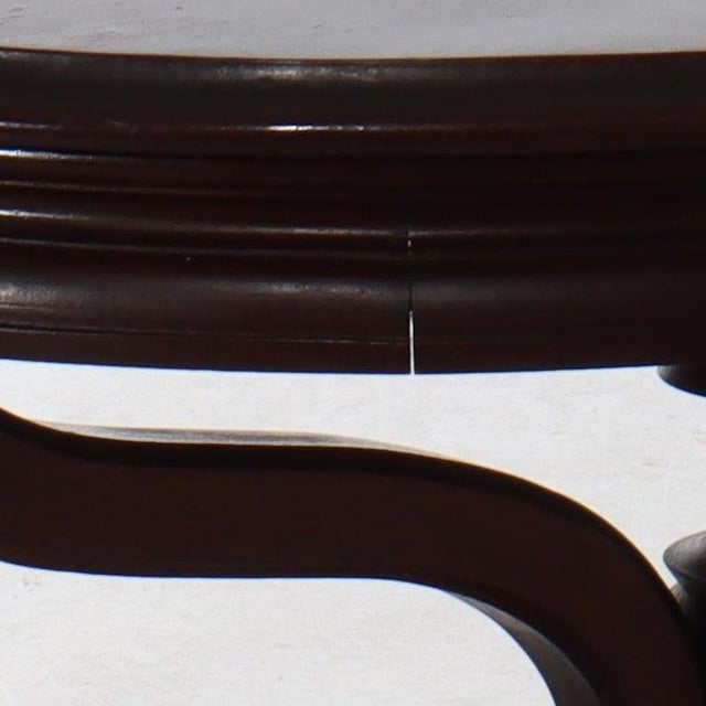 Antique Brookes Renaissance Revival Walnut Umbrella Table C1890 For Sale - Image 4 of 8