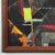 Abstract Vintage Geometric Abstract Study, Framed (C. 1960, Oil on Canvas)/Cubist/Malevich For Sale - Image 3 of 6