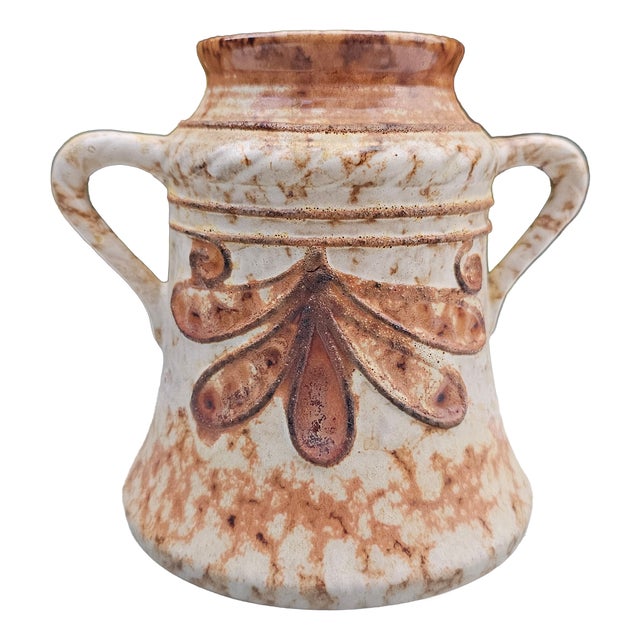 Fat Lava Ceramic Vase from Strehla, East Germany, 1970s For Sale