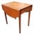 Brandt Brandt Certified Genuine Mahogany Pembroke Drop-Leaf Tables, a Pair, Circa 1940s For Sale - Image 4 of 12