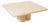 Square Travertine Coffee Table by Mario Bellini for Cassina, 1975 For Sale