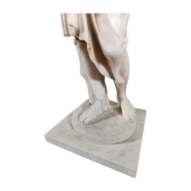 Diana De Gabios, Marble Sculpture, 19th Century For Sale - Image 6 of 18