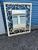 Ballard Designs Contemporary Large Ballard Design White Metal Mirror For Sale - Image 4 of 9