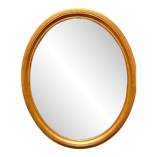Vintage Gilt Italian Mirror With Distressed Mirror Glass For Sale