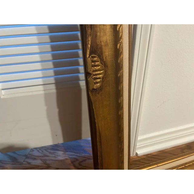 Vintage Gilded Wood Frame For Sale - Image 9 of 10