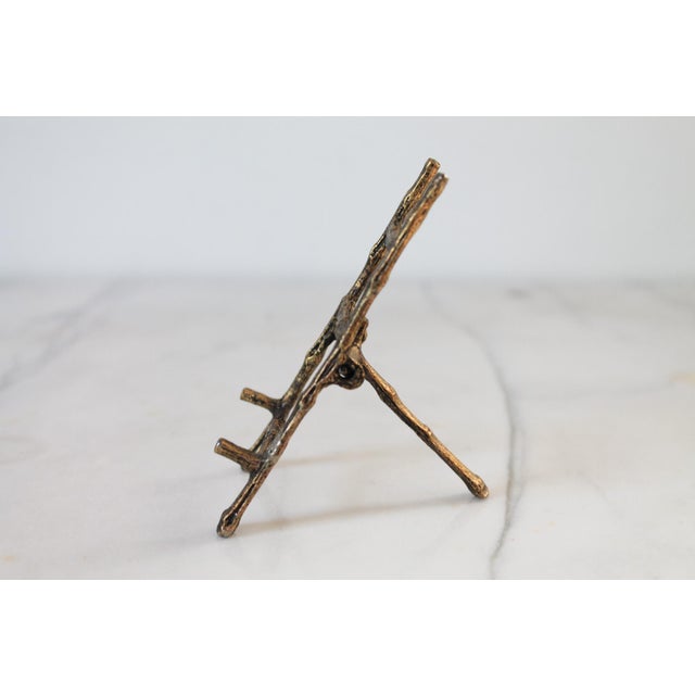 Vintage Faux Bamboo Art Easel For Sale In Milwaukee - Image 6 of 9