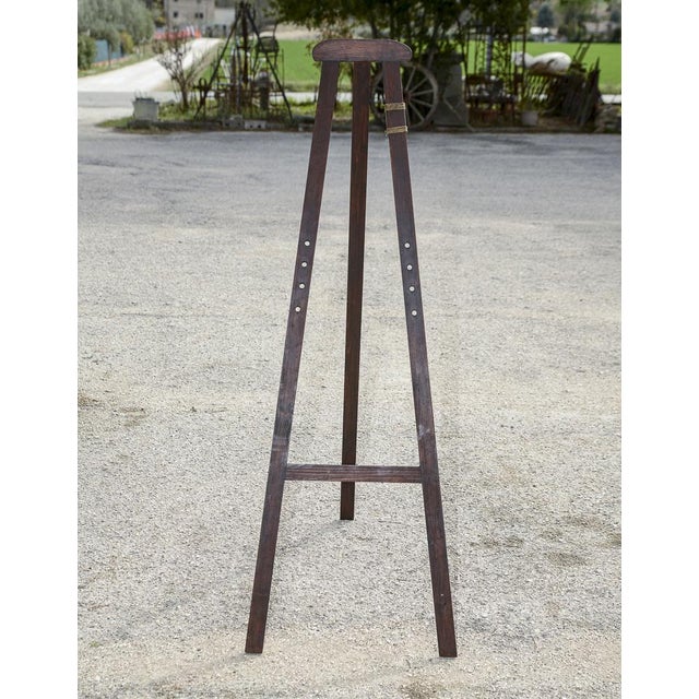 Italian Painters Easel in Wood, 1920s For Sale - Image 17 of 18