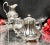 Metal Antique Tea and Coffee Service Wep Co. German Silver Plated Hand Chased - 6 Pieces For Sale - Image 7 of 12