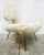 Metal Jonathan Adler Maxime Shearling Slipper Lounge Chair For Sale - Image 7 of 12