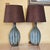 Turquoise Pottery Table Lamps – Mid‑Century Style, 32" - a Pair For Sale - Image 17 of 18