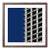 “Barbican 17” Giclee Archival Pigment Print 18x18 Framed in Walnut For Sale