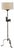 Wrought Iron Floor Lamp in the style of the Marolles Workshops, 1950s For Sale