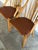 Brown Oak Wood Armchairs Sculptural Accent Chairs Denmark Set of 2 1960s For Sale - Image 8 of 11