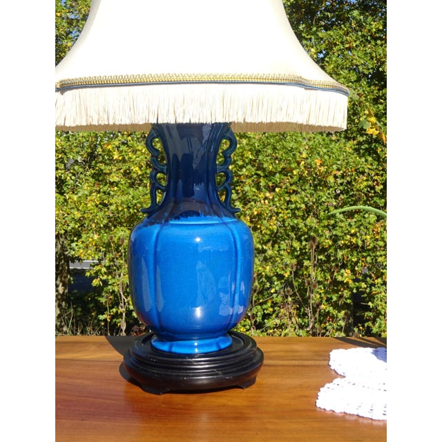 Large living room lamp that can reach up to 86 cm in height. Made in France at the Drimmer factory in Rodez, circa 1970....