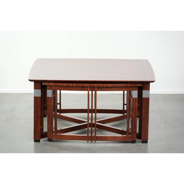 Brown Art Deco Decoforma Series Coffee Table with Extendable Parts from Schuitema For Sale - Image 8 of 18