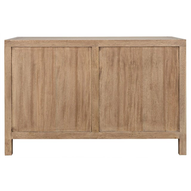 NOIR Quadrant 2 Door Sideboard, Washed Walnut For Sale In Los Angeles - Image 6 of 8