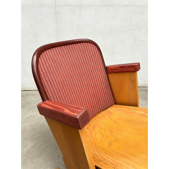 East German Theatre Chair, 1960s For Sale - Image 10 of 11