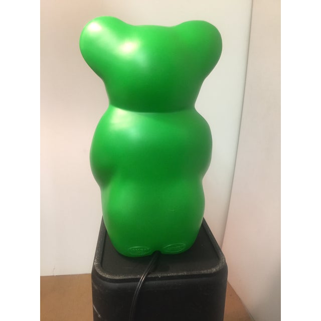 1990s Original Lumibear / Lumibär Indoor Lamp in Green by Elmar Flötotto For Sale - Image 4 of 8