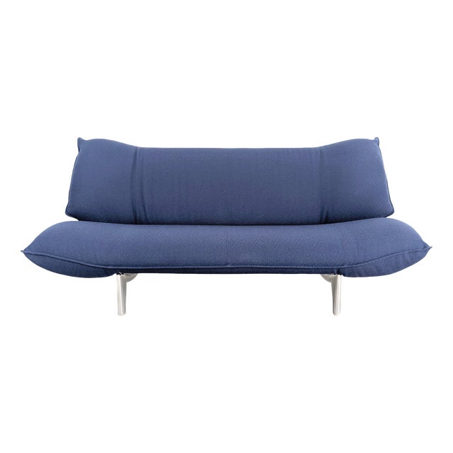 Tango Sofa in Blue Fabric from Leolux For Sale