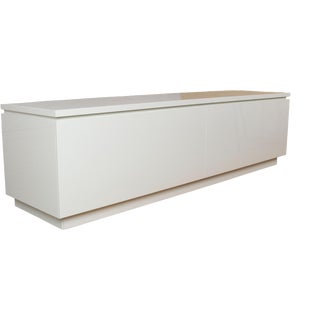 Cube Sideboard in White Wood from Interlübke For Sale