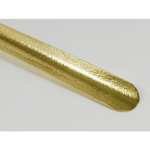 Hammer-Blown Brass Shoehorn by Carl Auböck, Austria For Sale - Image 3 of 18