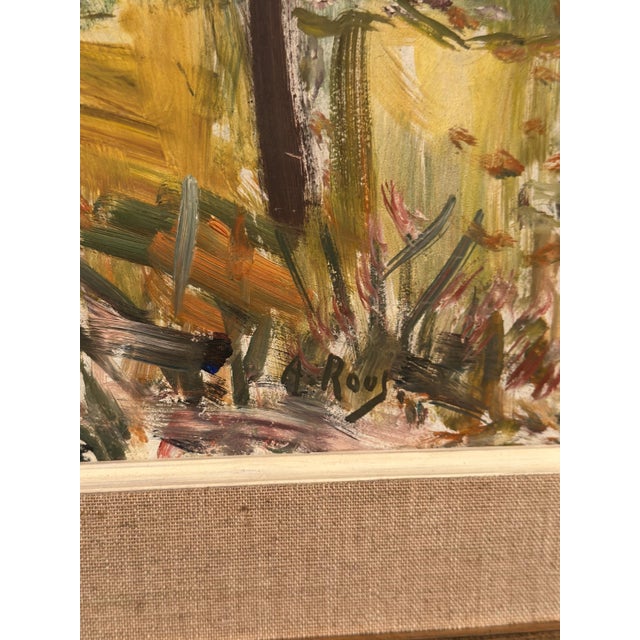 A. Roos, Landskap, 1960s, Oil on Panel, Framed For Sale - Image 10 of 18