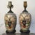 19th Century Antique Asian Hand Painted Table Lamps - a Pair For Sale - Image 11 of 13