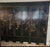 Large Antique 7' Chinese 6-Panel Lacquer Folding Screen – Sanxing Three Star Gods– Hand Painted/Gilt For Sale - Image 9 of 9