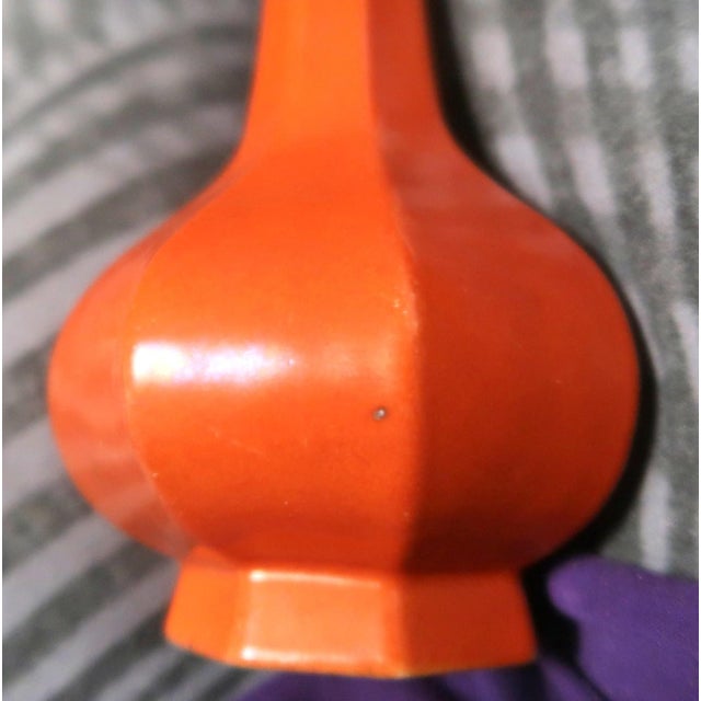 Ceramic Lovely Vintage Japanese Porcelain Vase For Sale - Image 7 of 9
