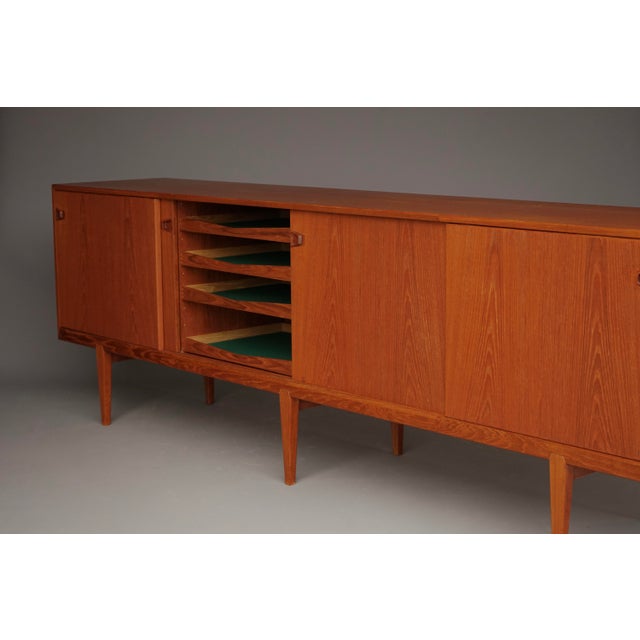 Wood Sideboard by Henry Rosengren Hansen for Brande Møbelindustri, Denmark, 1960s For Sale - Image 7 of 17