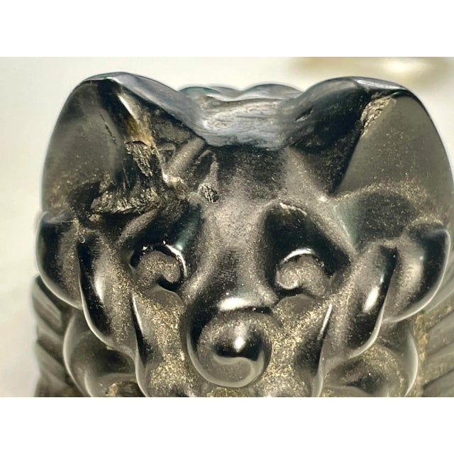 Stone Stone Foo Dog - Japan - Edo Period (1600-1868) For Sale - Image 7 of 8