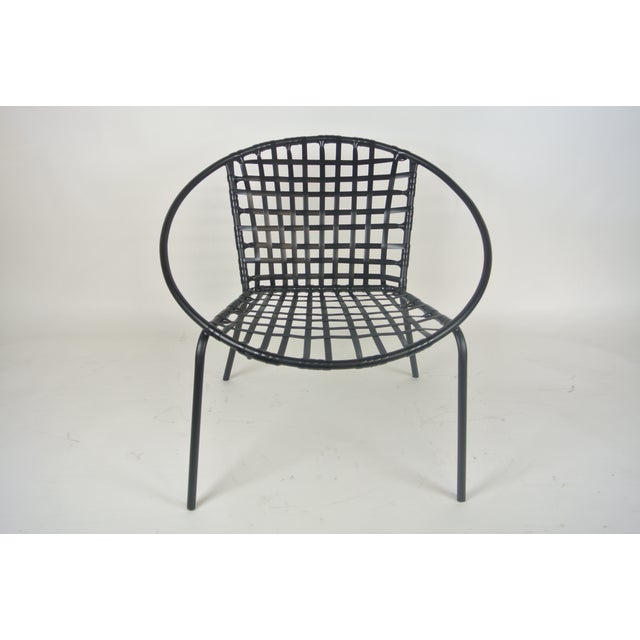 MidCentury Hoop Design Patio Chair Chairish
