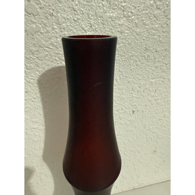 1990s Ivan Baj, Large Murano Italian Abstract Hand Blown Arcade Glass Sculpture Ivan Baj Vase For Sale - Image 5 of 8