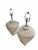 Early 21st Century Coastal White Ralph Lauren Ceramic Woven Rope Texture Lamps With Chrome Finials - A Pair For Sale - Image 5 of 12