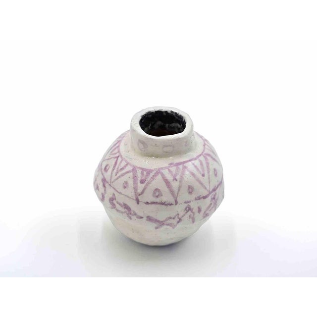 Vintage Terracotta Vase from Sirio Pellegrini, 1960s For Sale - Image 3 of 6