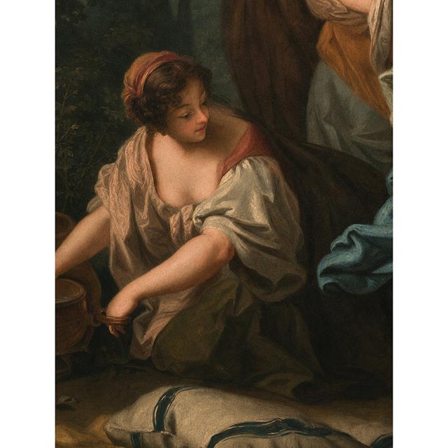 Jacopo Amigoni, The Birth of Adonis, 1800s, Oil on Canvas For Sale - Image 5 of 7