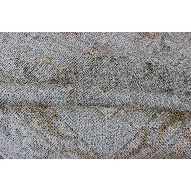 Large Angora Oushak Rug by Keivan Woven Arts 10'9 X 13'11 For Sale - Image 4 of 12