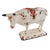 White 1970 Royal Delft Polychrome Cow Figurine For Sale - Image 8 of 10