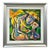 1970s Expressionist Contemporary Painting, Framed For Sale