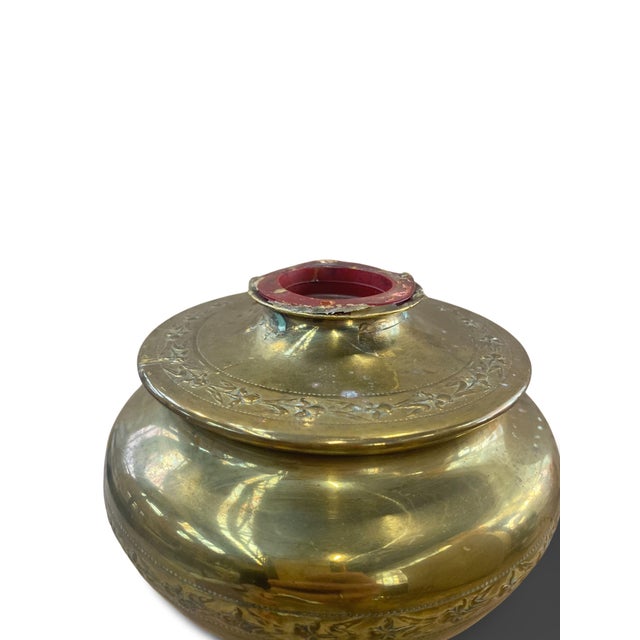 Art Nouveau Gilt Brass Incense Burner, 1910 For Sale - Image 9 of 13