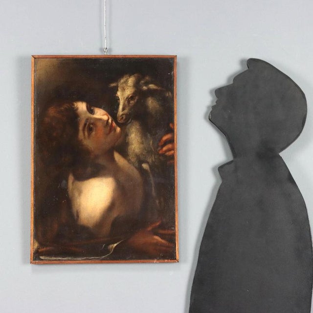 Oil on panel. The painting is a reworking of the model created by Michelangelo Merisi, known as Caravaggio, and housed in...