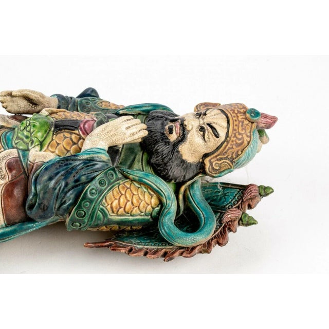 20th Century Qing Dynasty Chinese Warrior For Sale In New York - Image 6 of 12