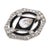 Art Deco French Art Deco 2.00 Carat Old Pear Shape Diamond Onyx Platinum Brooch For Sale - Image 3 of 6