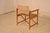 Wood Mid-Century Folding Canvas Director's Chair For Sale - Image 7 of 10